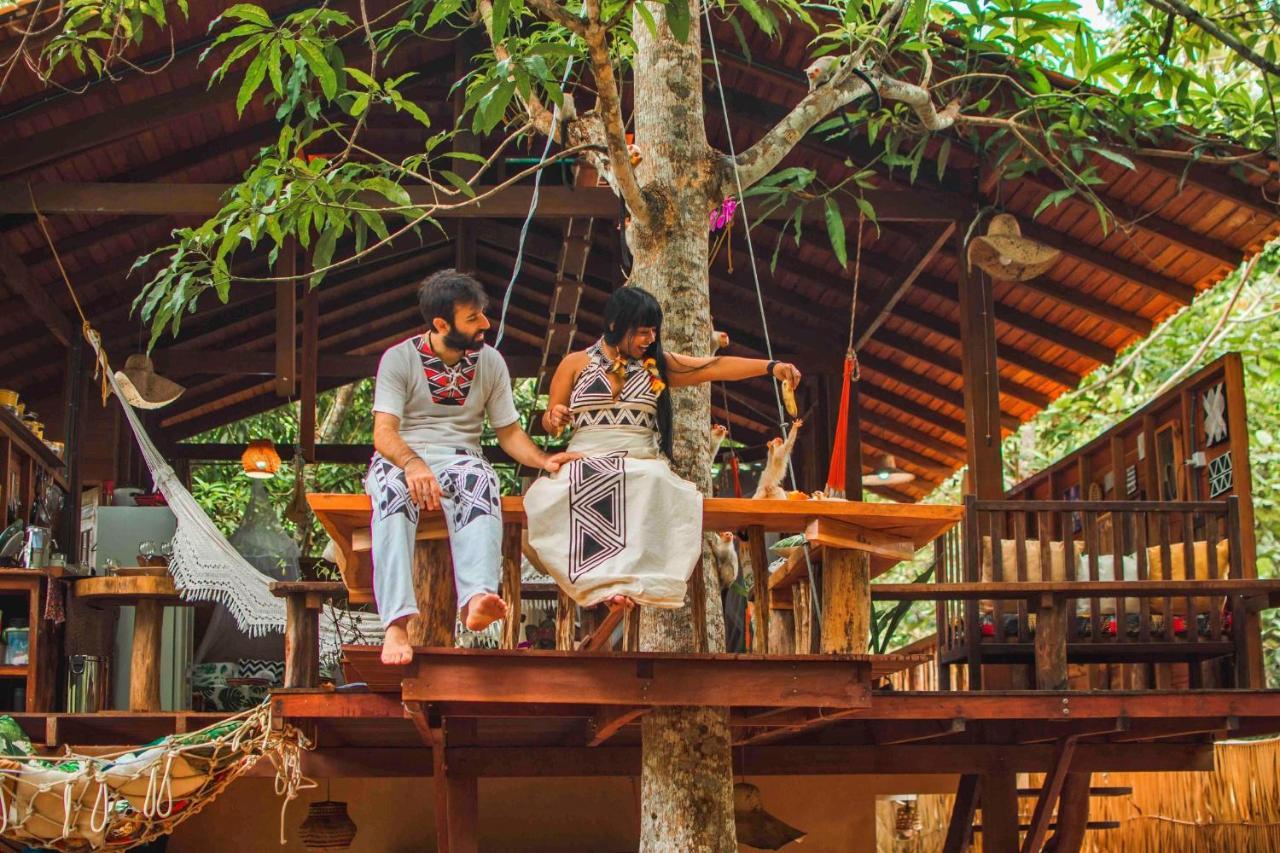 Casa Da Arvore, Sonho Na Amazonia, 2Min A Pe Da Praia Алтер-ду-Шан Екстер'єр фото