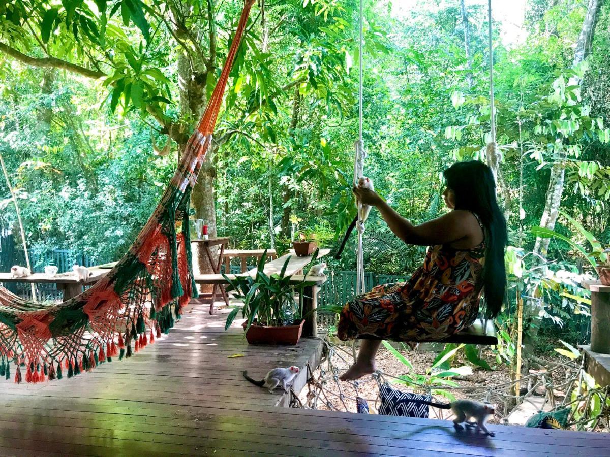 Casa Da Arvore, Sonho Na Amazonia, 2Min A Pe Da Praia Алтер-ду-Шан Екстер'єр фото