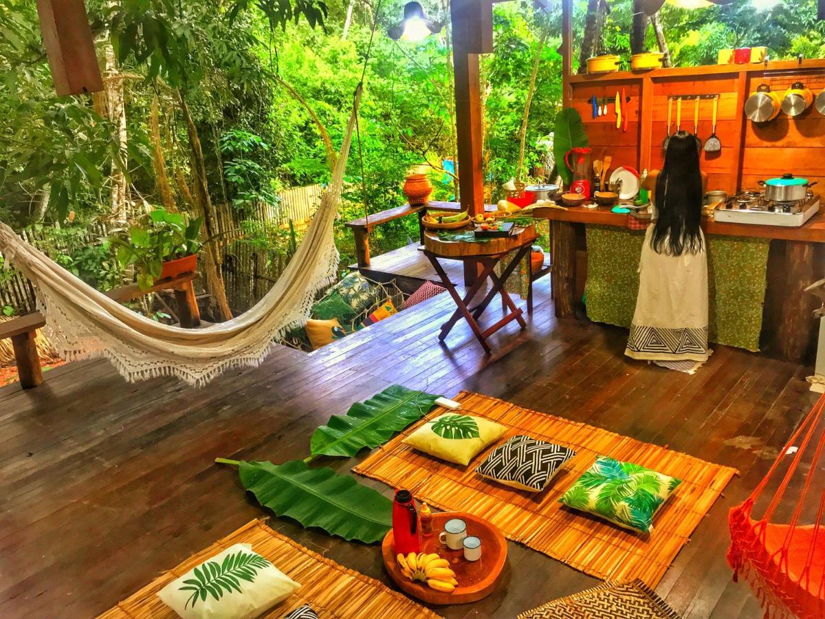 Casa Da Arvore, Sonho Na Amazonia, 2Min A Pe Da Praia Алтер-ду-Шан Екстер'єр фото